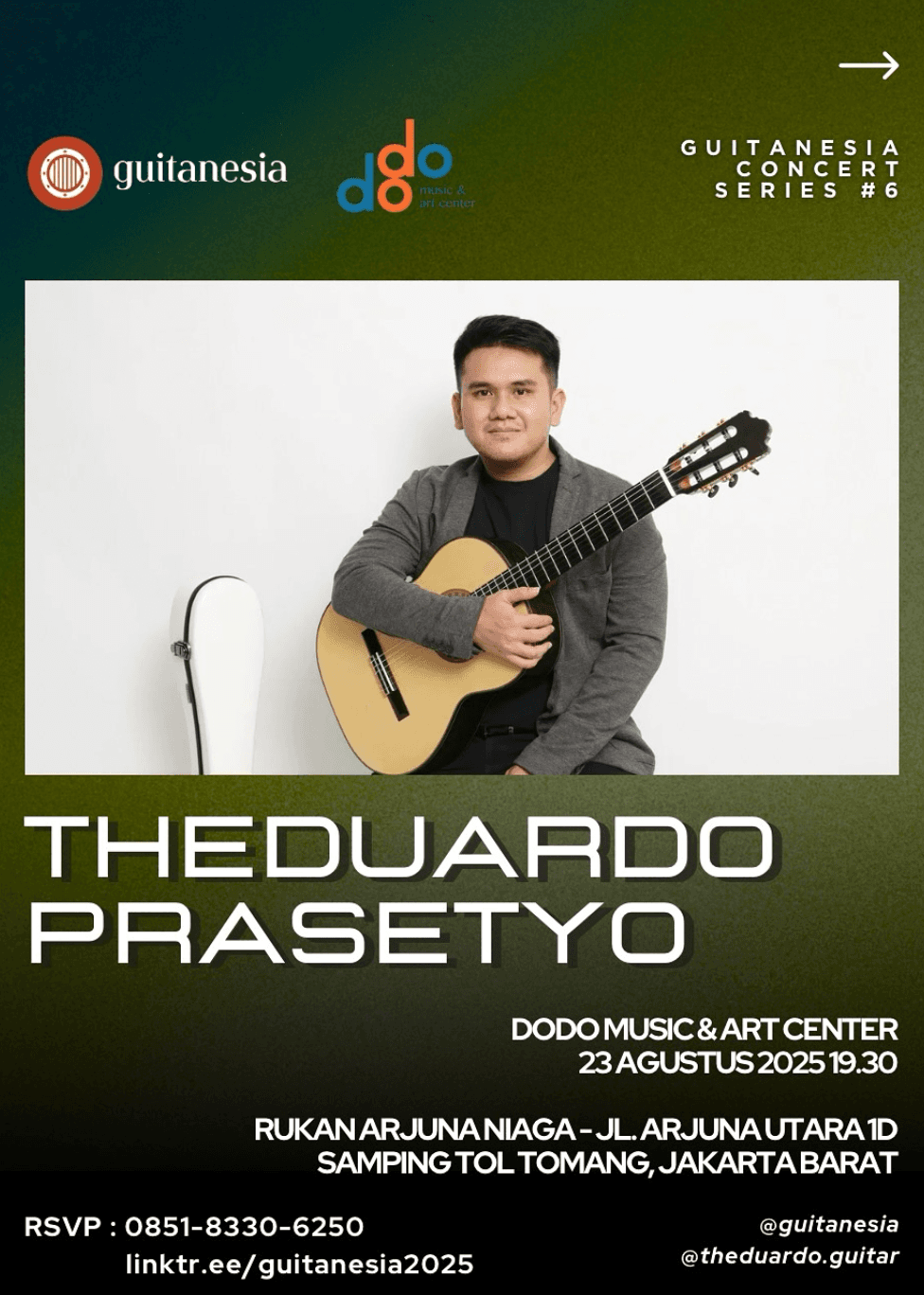 Guitanesia Concert Series : Theduardo Prasetyo